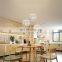 Creative three-head chandelier simple white restaurant chandelier