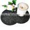 Perfectly Plain Collection Glass Coasters-Round