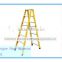 fiberglass electrical insulation ladder, high strength safety ladder