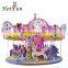 2020 best-selling amusement park products 16 seats carousel rides