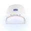 Asianail Red Light 2020 Wireless rechargeable battery nail led lamp and gel uv led cordless nail lamp