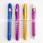 Factory Promotion Sale Colorful Reusable Medical pen light with pupil gauge