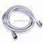 1.2m 1.5m 2m Non-toxic Leakproof Handheld Shower Head Hose Flexible Anti-Kink PVC Silver Grey Shower Hose