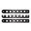 Aluminum 2 Doors Handle Inserts for Jeep Wrangler JK 2007-2018