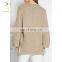 Loose Sleeve V Neck Fashion Lady Wool Sweater Design of Hand Made