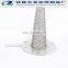 replacement stainless steel conical line strainers basket