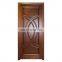 Main door wood carving design fire rated wooden door fireproof door