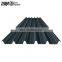 Customized color coated prepainted steel  black laminated steel sheet corrugated metal roofing for fences panels