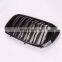 For BMW X3 X4 ABS Grill fit for BMW X series G01 G02  Bumper Grill  glossy black double slat line G01 G02 2018-IN