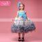 Luxury Feather Princess Flower Girls' Dresses for Beach Wedding Party Kids Gown