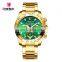 CHENXI 086A Man Quartz Wrist Watch Luxury Stainless Steel Gold Plated watch luxury Men