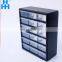 industry plastic box for tools with 12 drawers