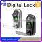 Intelligent Security Hidden Mechanical Key Slot Finger Print Small Digital RFID Lock with Single Latch