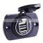 Auto and motorcycle car charger dual aperture 4.2A with single hole panel dual USB mobile phone car charger