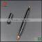 Wholesale Private Label OEM Black Metal Handle Retractable Lip Brush