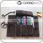 handmade cow leather cosmetic organizer bag large capacity makeup organizer pen holder bag