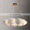 2022 Modern Design LED Pendant Light Iron and Acrylic Chandelier for Home Decor Office Hotel Ceiling Lamp