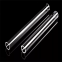 Custom size clear quartz glass tube fused quartz tube