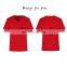 Wholesale high quality T-shirts for Men v-neck custom pattern logo premium designs comfortable fitting OEM ODM
