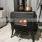 Modern Patio Small Luxury Freestanding Fireplace Door Flame Frame For Sale