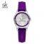SHENGKE Elegant Watch For Lady Soft Leather Band Wristwatch Gift For Woman Japanese Quartz Movement K0008L