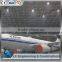 Prefabricated steel structure aircraft hangar