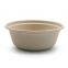Customizable 350 ML Waterproof Microwavable Eco Friendly Bagasse Biodegradable Takeaway Disposable Paper Soup Bowls with Lids
