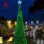 Custom Commercial 5m 6m 7m 10m 15m 20m Outdoor Giant Christmas Tree With Light Decoration For Shopping Mall Hotel