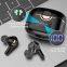 New T22 Digital Display Wireless Tws Bluetooth Headset HiFi Sports In-ear Double Moving Coil Headset