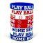Factory Price Baseball Inspired Baseball Enthusiast Silicone Wristband Sport Athlete Waterproof Smoothly Print Bracelet