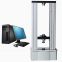 Máquina de ensayo universal automatizada de una columna, máquina de ensayo de tracción con control PC y servo 100kn