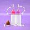 whosale small plastic squeeze bottles, needle tip bottle, clear plastic tubes with lid