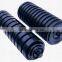 Shock absorber belt conveyor impact rubber roller for coal mining equipment