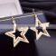 2016 Wholesale High Quality Vintage Fashion Korean Beautiful Star Alloy Earring