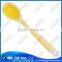 Pretty And Colorful Silicone Long Handle Plastic Kitchen Spoon
