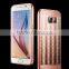 Hot Sell 2 in 1 Acrylic Back Cover & Metal Frame Case for SAMSUNG S7 Edge
