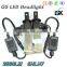 Newest !!! Without fan design G5 20w auto H7 led headlight 12V -24V use copper metal for more safer