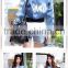 DJ213872 2014 Hot Selling China Wholesale Denim Jacket Slim Woman Denim Jeans Jacket