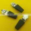 Auto-lock 3C and 5C Nylon Zipper Slider with Rubber Puller --- PL3620