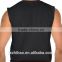 o neck sleeves black eagle printing gym tank top for men wholesale