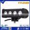 9.5" 40W Long Distance Single Row Led Light Bar combo flood SPOT Light 10W Led 15000lm WITH WIRING