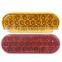 Truck 6 Inch Oval Back up Led Tail Light