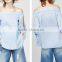 club girl off-shoulder blouse plain offshoulder tops