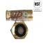 NSF61 certificated free lead bronze meter coupling