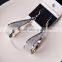 Fashion Punk Girl Dangle Earrings Valentine's Day Gift Silver Gold Black 3 Colors