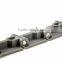 Low horsepower slat top chain with for food and beverage industry