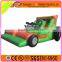 New desigh inflatable car slide for entertainment on sale