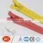 high quality low price fruit color nylon zipper , garments coil zipper