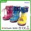 Fancy children Colorful rain boots, child rubber rain boots, PVC rain shoes for girls