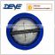 Round Body Teflon Coated Disc and Seat Short Type Butterfly Valve Soft Seat